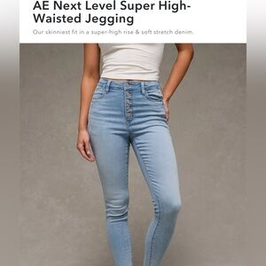 American Eagle Outfitters Blue Straight Leg Jeans
